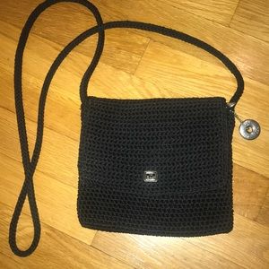 The SAK crocheted crossbody purse bag
